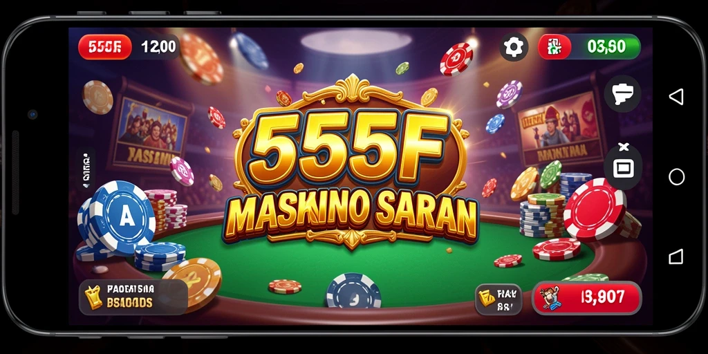 Tampilan screenshot gameplay kasino di 555F yang menarik dan interaktif.