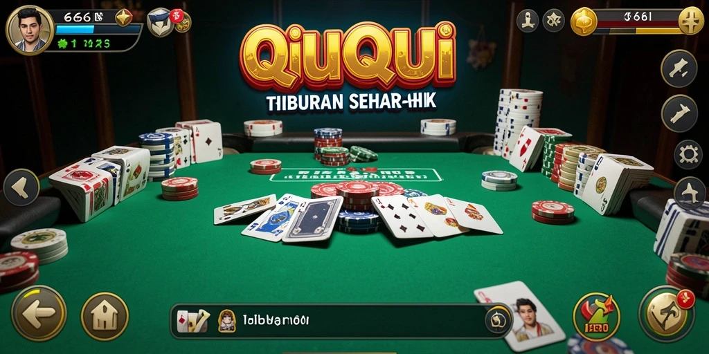 Gameplay QiuQiu yang seru dan menarik di 666I.