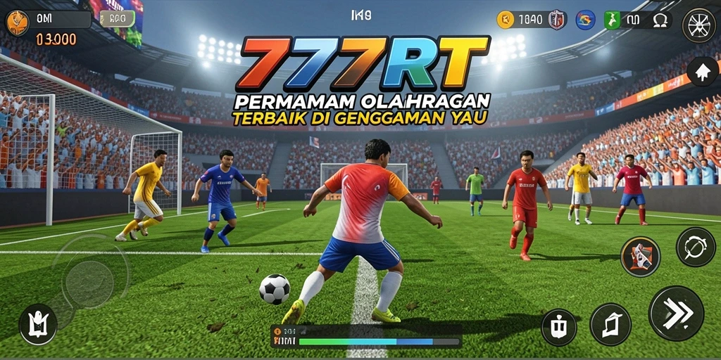 Tampilan menarik dari gameplay olahraga di 777RT.