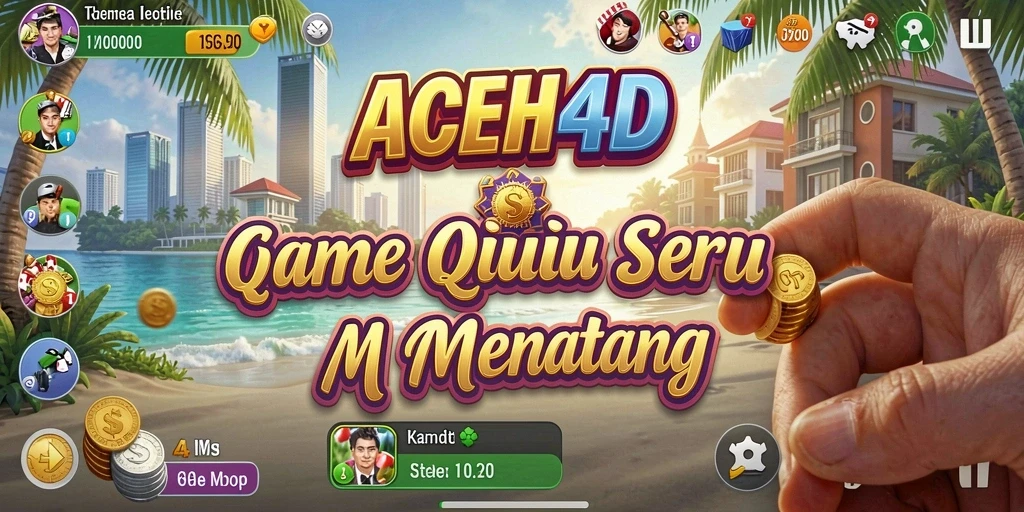 Screenshot gameplay QiuQiu ACEH4D yang menarik.