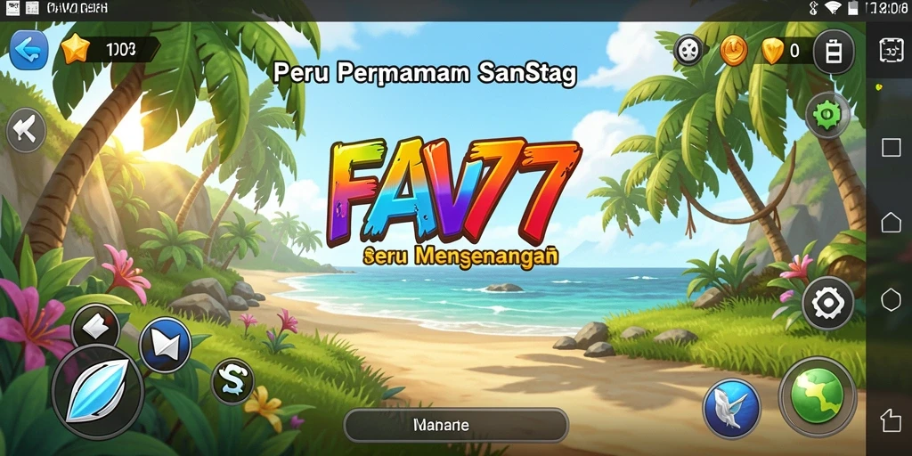 Tangkapan layar utama FAV77 menunjukkan gameplay yang seru dan menghibur.