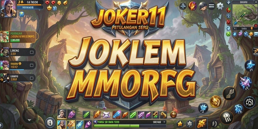 Tampilan utama gameplay JOKER11 yang menawan dan mendebarkan.