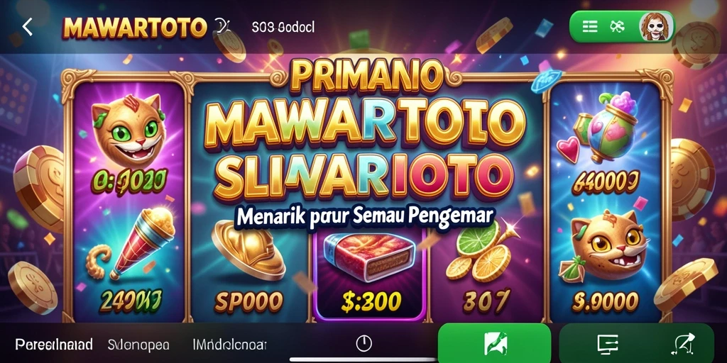 Tampilan menarik dari gameplay MAWARTOTO yang seru dan penuh warna.
