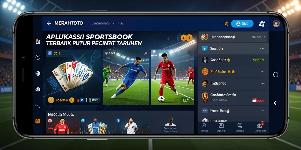 Tampilan gameplay menarik dari aplikasi Sportsbook MERAHTOTO.