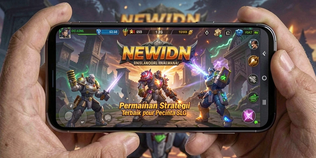 Tampilan gameplay mendalam dan strategi seru di NEWIDN.