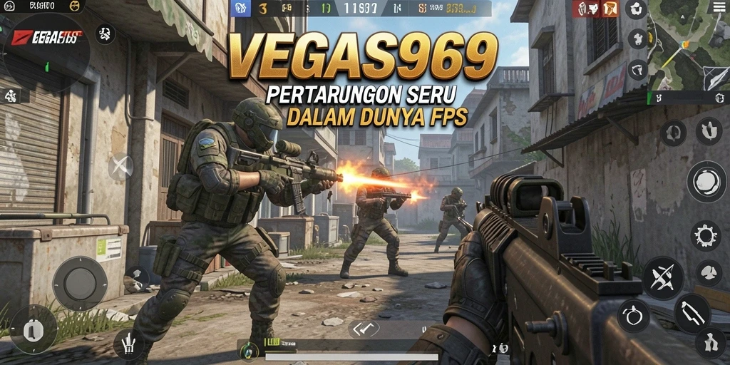 Gameplay intens dan seru dari VEGAS969 dalam aksi FPS.